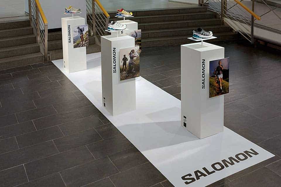 Pop-Up-Fläche für Salomon XA Pro